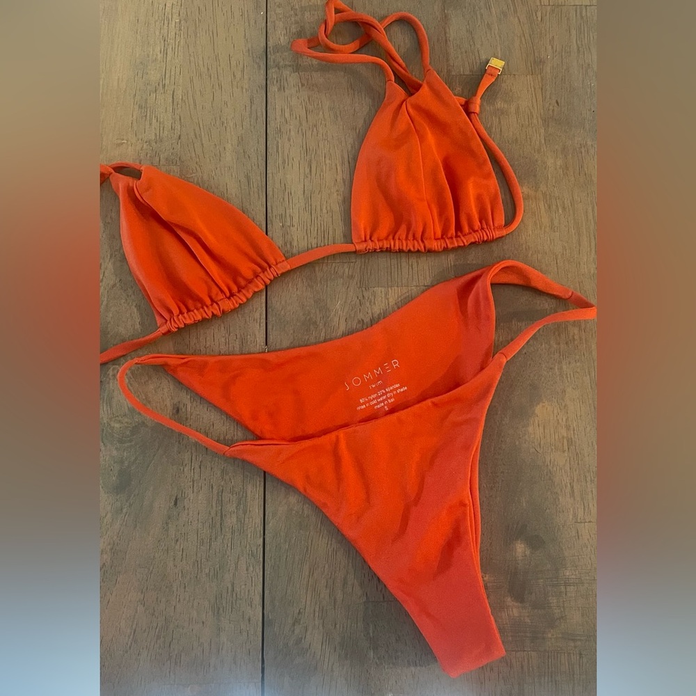 Sommer Swim bikini Top (XS) & Bottom (S)